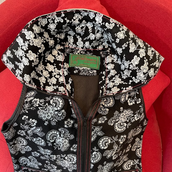 Vintage New York Grownbeans Leather Vest - Picture 3 of 5